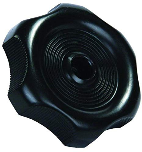 JR Products 20365 Window/Vent Knob Handle - 1/2, Black