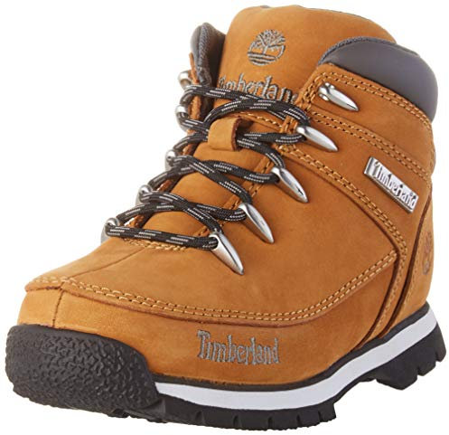 Timberland Euro Sprint - Stivali Chukka Unisex Bambini. Marrone (Wheat 0r2)
