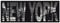 ARTLAND Hakenleiste Holz mit 4 Haken 40x15 cm Schlüsselbrett Schmuckaufhänger für Wand Geschirrtuchhalter New York Schwarz Weiß S6HK