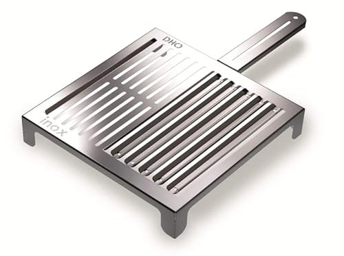 DON HIERRO - Parrilla barbacoa en Acero Inoxidable para todo tipo de asado, ABRASAME-