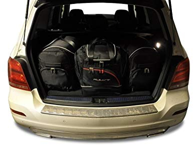 KJUST Kofferraumtaschen 4 stk kompatibel mit MERCEDES-BENZ GLK X204 2008-2015