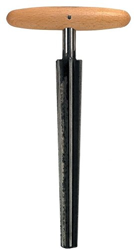 GEWA Barbed Reamer Double Bass Spiral Reamer, Spiral Cut, Cutting Length 221 mm, Cone 1:17, Diameter 23.0-36.0 mm