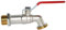 Boutté 2105333 R200 Robinet de jardin laiton 1/4 tour 20 x 27 Nez 26 x 34