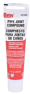 Oatey 31226 Pipe Joint Compound, 1 oz, Gray