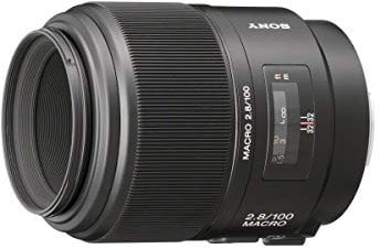 Sony SAL-100M28 Obiettivo Macro a Focale Fissa 100 mm F2.8, Reflex Full-Frame, Attacco A, SAL100M28