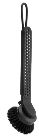 VIPP VIPP280 Spülbürste, Edelstahl, Schwarz, 26x6