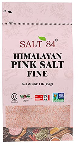 SALT 84 Himalayan Chef Sel rose, grain fin, 0,5 kg (lot de 1)