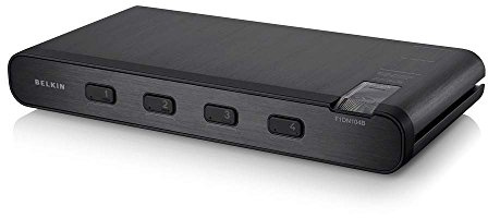 Secure 4-Port DVI-I, Sh Kvm W/Audio, Pp 3.0