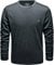 Schöffel Herren Merino Sport Shirt 1/1 Arm M, temperaturregulierendes Langarmshirt, atmungsaktives Funktionsunterwäsche-Shirt in Wollqualität, anthrazit, L