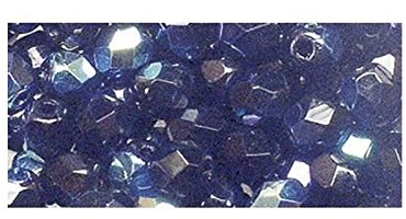 Schliffperlen Glas 4mm onyx