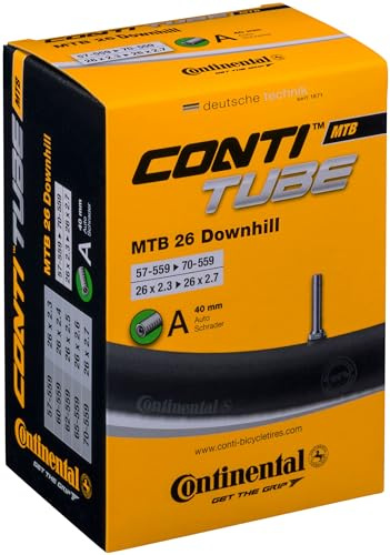 Continental Luftschlauch - Fahrrad MTB 26 Downhill 1,5 mm, a40, 62/70-559, 181771