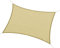 Outsunny - Toldo Vela Rectangular (Varios tamaños y Colores), tamaño 3x4m, Color Arena