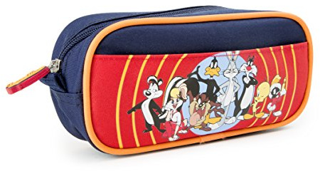 small foot Looney Tunes Federmäppchen, ideal als Geschenk zur Einschulung und für Schulkinder, Art. 4933, Bunt
