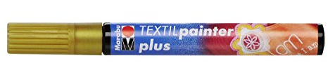 Stoffmalstift painter plus MARABU 0118 03 784 gold