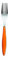Guzzini - Feeling, Fork - Orange, 20.5 cm - 23000245
