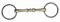 HKM 9912.1196 Unterlegtrense aus Argentan,doppelt gebrochen, 14 mm