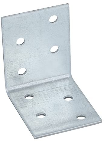 Connex HVG2420 - Raccordo ad angolo in confezione risparmio da 25 pezzi, 50 x 50 x 40 x 2 mm, zincato