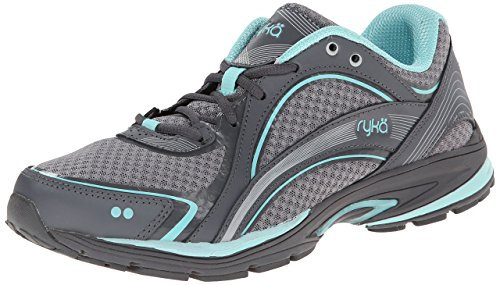 Ryka Damen Walk Walking-Schuh, Frost Grey Aqua Sky Iron Grey, 41 EU