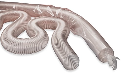 Norres 30100400000-0000000500 Tuyau d'aspiration Antistatique-Diamètre : 40 mm-5 m, Gris Transparent, 5m