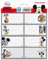 Etiquetas adhesivas Disney classic - Pegatinas libro nombres/Pack etiquetas escolares - Papeleria Classic - Vuelta al cole material escolar - Producto con licencia oficial