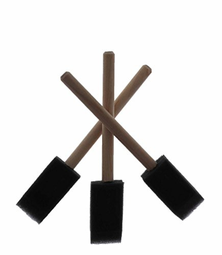 1 Inch Jen Manufacturing Orginial Poly-Brush? Foam Disposable Brush 48 per box by Jen Mfg., Inc.