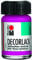 Marabu 11300039014 - Decorlack Acryl Magenta 014, 15 ml, hochglänzender Acryllack auf Wasserbasis, wetterfest, speichelfest, zum Malen, Schablonieren und für Serviettentechnik