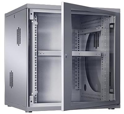 FlatBox Rittal DK 12HE Bxt 600x600mm grau 19 Montagerahmen
