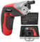 Hi-Spec Electric Screwdriver Set - 103pc 3.6V Power Cordless Screwdriver with Tamper Proof Security Driver Bits, Complete in a Metal Carry Case, Electric Screwdrivers Cordless