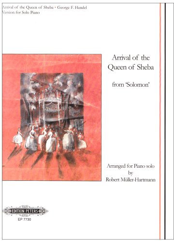 ARRIVAL OF THE QUEEN OF SHEBA PIANO