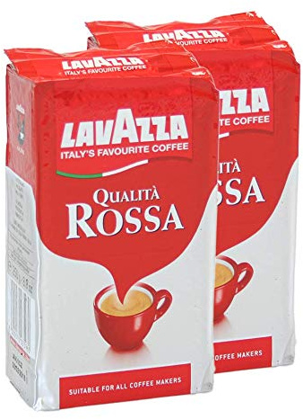 Lavazza Qualità Rossa, 1x 2er Pack (2 x 250 g Packung)