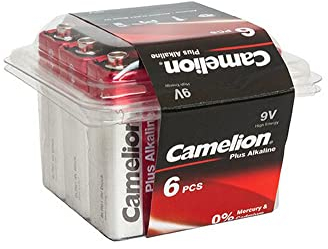 Camelion 6LF22 9 V Plus Pilas alcalinas (Pack de 6)