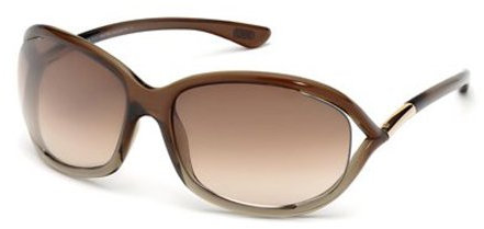 Tom Ford FT0008 Jennifer Sunglasses 38F Bronze/Other