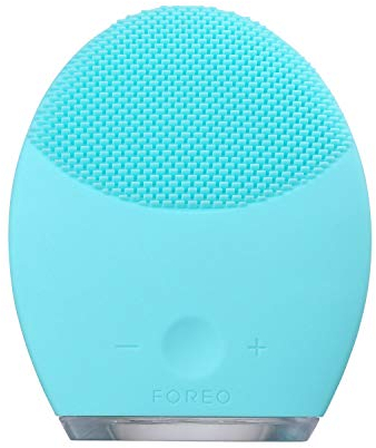 Foreo Luna 2 Ölige Haut - Gesichtsreinigungsbürste - Straffendes Gesichtsmassagegerät - Hygienische Gesichtspflege - Reisefreundliches Gesichtspeeling