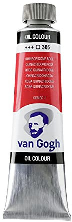 Van Gogh 2053663 Ölfarbe Quina, Quinacridon-Rose, Talla única, 3 Millilitre