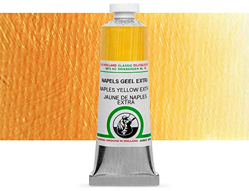 Old Holland Huile classique : 40ml Jaune de Naples Extra