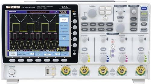 GW Instek GDS-3504 4 Channel Accessories Digital oscilloscope Memory oscilloscope Bandwidth 500 MHz