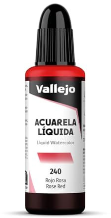 Vallejo Flüssig-Aquarell, 32 ml Rot Rosa
