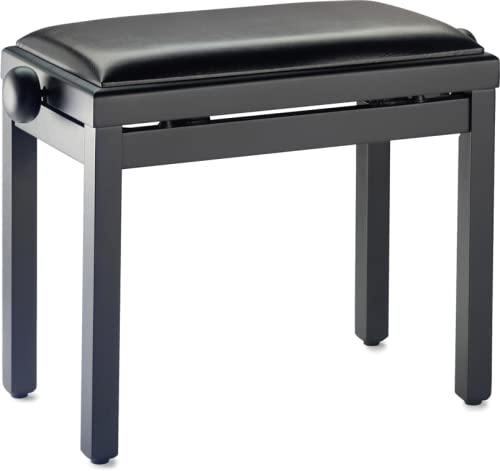Stagg PB39 BKM SBK Klavierbank schwarz matt