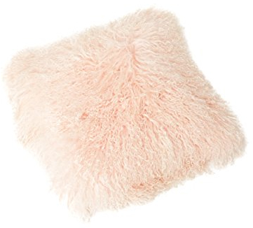 Reissner Lammfelle Tibet Lammfell Kissenbezug langflorig 40x40cm JAY04 Farbe hell beige