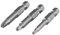 wolfcraft 1266000 Embouts sécurité Longueur 50 square plus 1/2/3 Lot de 3 Argent