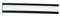 Legamaster 7-450800 Magnetische Etikettenträger für Whiteboards, 18 Stück, 30 x 120 mm, schwarz