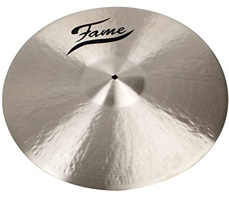 Fame Masters B20 Ride 20, Handgehämmertes Ride Cymbal, B20 Bronze, Traditional Finish, Ausgewogener Dunkler Sound, Professionelle Qualität, Hergestellt in Istanbul