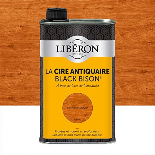 Libéron Cire antiquaire Black Bison Liquide, 0,5L