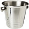 Genware NEV-MSSB10 Mini Stainless Steel Ice Bucket, 10 cm