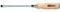 KS Tools 300.1004 ERGOTORQUE WOOD Schlitz-Schraubendreher, 7mm