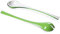 Omada Design Couverts à salade, vaisselle modernes, avec effet dégradé sur l'extérieur, Ligne Trendy, Vert