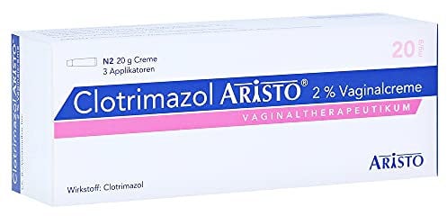 CLOTRIMAZOL Aristo 2% Vaginalcreme + 3 Applikator. 20 g