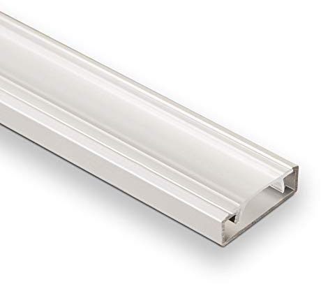 10 Stück SO-TECH® LED Profil-33 mit klarer Abdeckung je 2m für LED Streifen