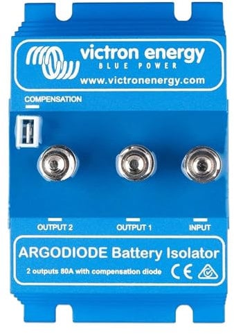Victron Energy ARG080201000R Argodiode 80-2AC 80A, 2 batterie 80A