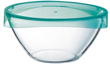 Luminarc ARC G4386 Keep ´n´ Bowl Dose mit Deckel, 2700 ml, Glas, transparent, 1 Stück